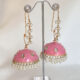 Light Weight Mina Jhumkay - Light Pink